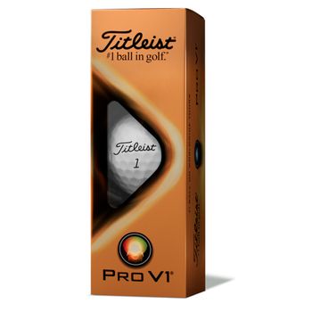 Personalized Titleist White Pro V1 Golf Balls