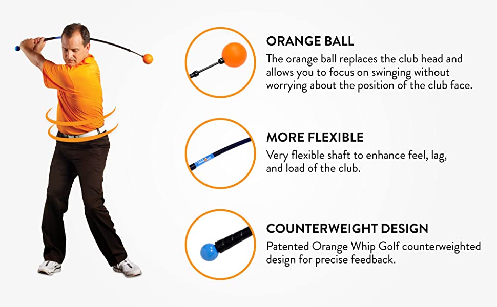Orange Whip Swing Trainer ( 4 styles )