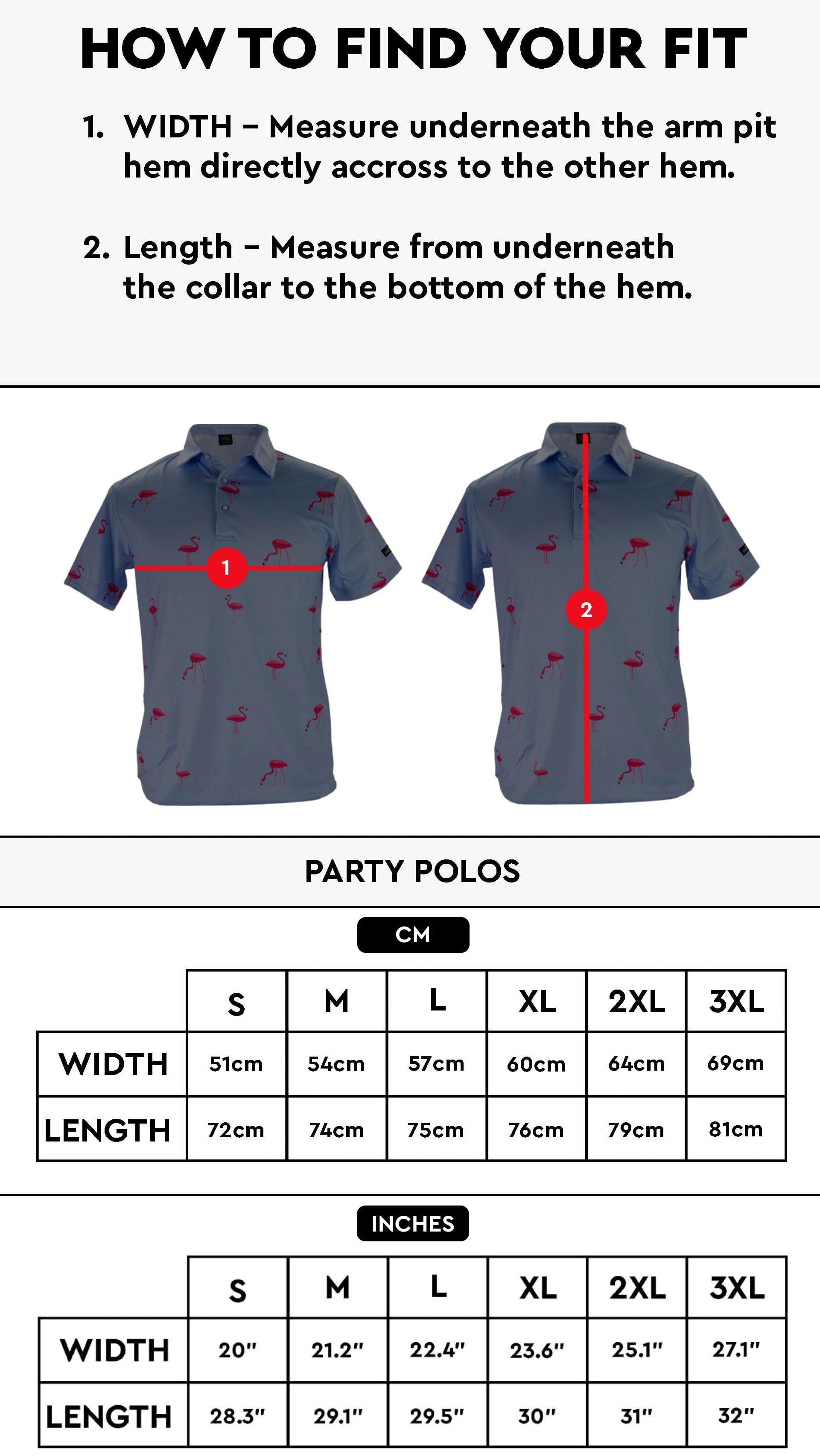 Golf Gods - Party Polos