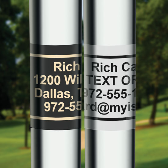 Personalized Club ID Labels